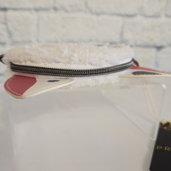 Loungefly Pua Moana Pig Sidekick Fuzzy Disney Princess Coin Pouch Wallet New - Picture 8 of 16